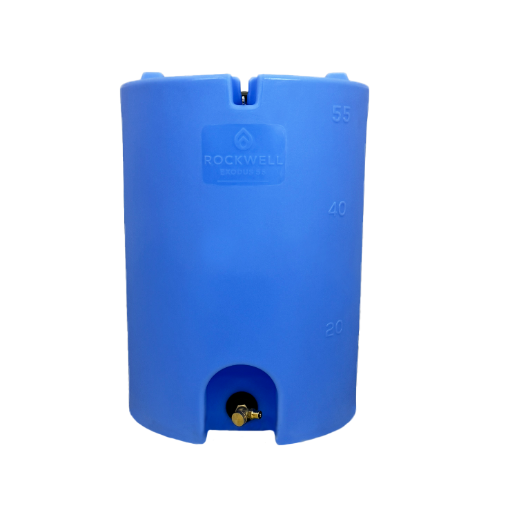 55 Gallon Rockwell Exodus Water Storage Tank