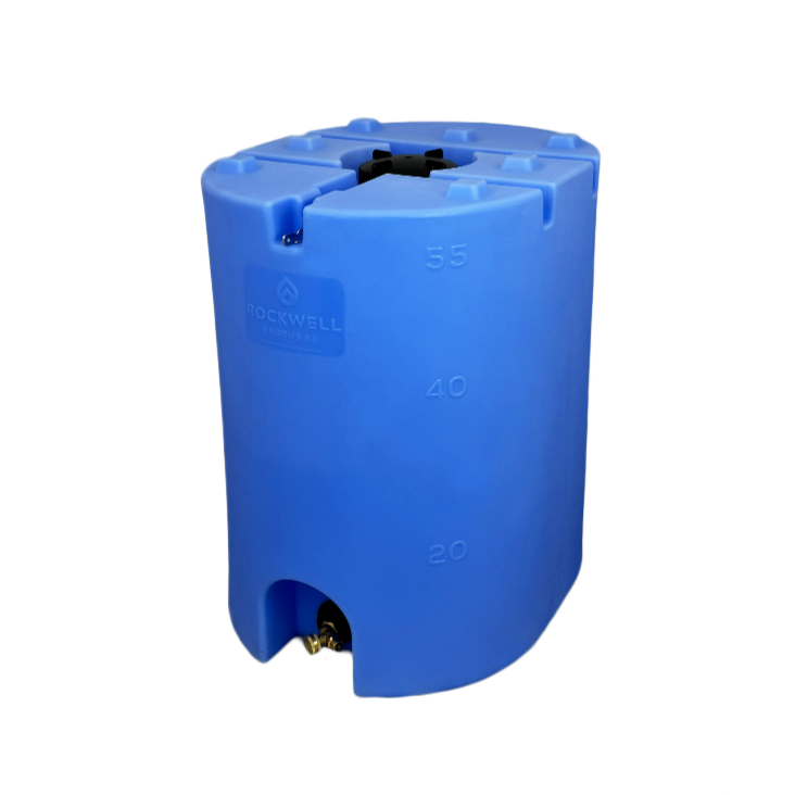 55 Gallon Rockwell Exodus Water Storage Tank