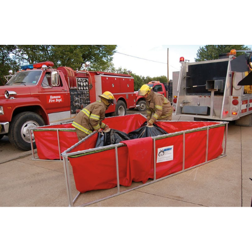 3000 Gallon Husky Portable Steel Folding Frame Tank (MPN: STF-3000)