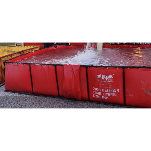 3000 Gallon/ 11300 Liter Fol-Da-Tank Portable Folding Frame Tank (MPN: FDT-3000/11300)