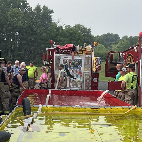 2100 Gallon / 7500 Liter Fol-Da-Tank Portable Folding Frame Tank (MPN: FDT-2100/7500)
