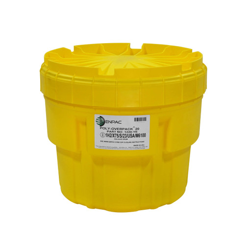 Enpac 20-Gallon Poly-Overpack® Salvage Drum (MPN: 1220-YE)