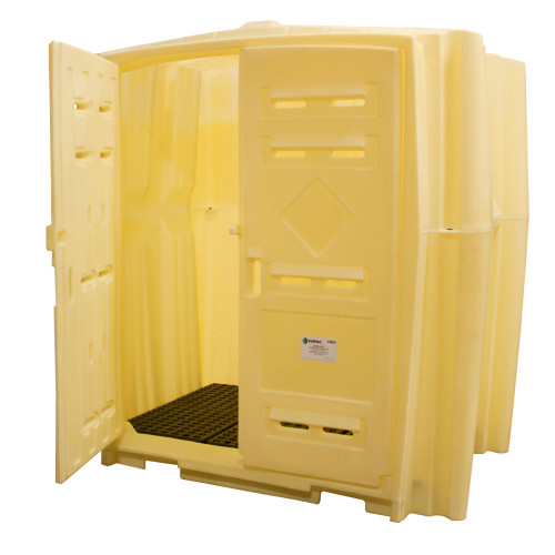 ENPAC Job Hut XL Poly Drum Shed,  (MPN:4010-YE)