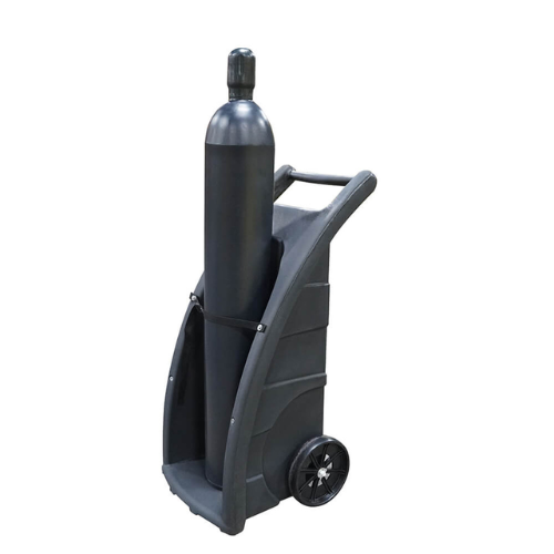ENPAC Single All-Terrain Cylinder Dolly, Heavy-Duty (MPN: 7301-BK-A)