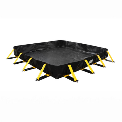 ENPAC 10'x20'x1' Stinger Snap-Up Collapsible Spill Berm (MPN: 48-10201-BK-SU)