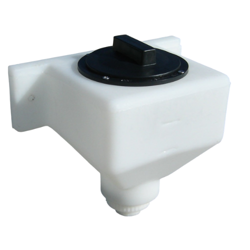 330 Gallon Custom Roto-Mold Rectangular Plastic Cone Bottom Tank (MPN 330 RCT)