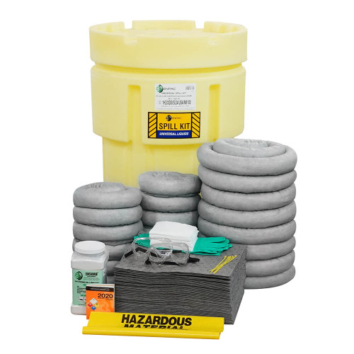 ENPAC 65-Gallon Salvage Drum Spill Kit, Universal (MPN: 1360-YE)