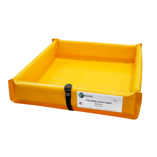 ENPAC 2'x2'x6" Folding Duck Pond Mini Berm (MPN: 5622-YE-F)