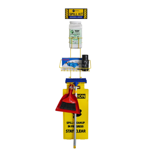 ENPAC ENSORB® Wall-Mount Spill Station Deluxe, Universal (MPN: 13-ESSD)