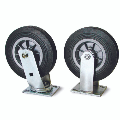 ENPAC 8" Solid Rubber Wheel Kit for Totes, (MPN:1535)