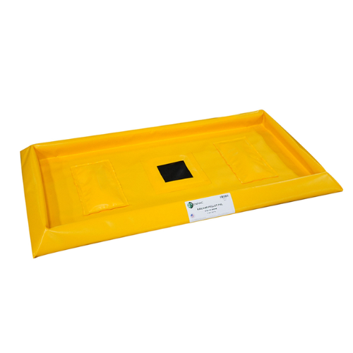 ENPAC Railcar Pellet Pal Berm with Resin Filter- 4'x4'x3" (MPN: 5760-YE-RRPW)