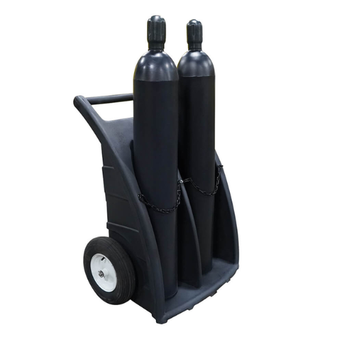 ENPAC Dual Cylinder Dolly, Heavy-Duty (MPN: 7302-BK)