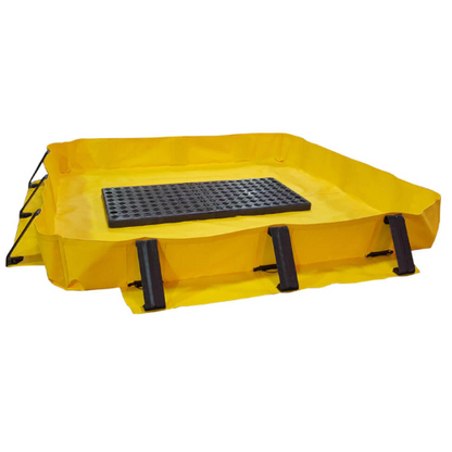 ENPAC 4'x6'x8" Stinger Yellow Jacket Snap-Up Spill Berm (MPN: 57-468-YE-SU)