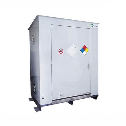 ENPAC 5' x 7' x 9'H Hazmat Storage Building Non-Combustible (MPN: 9506-WH)
