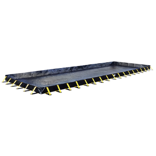 ENPAC 10'x20'x1' Stinger Snap-Up Collapsible Spill Berm (MPN: 48-10201-BK-SU)