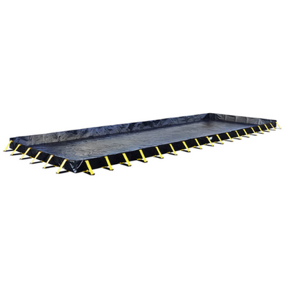 ENPAC 10'x20'x1' Stinger Snap-Up Collapsible Spill Berm (MPN: 48-10201-BK-SU)