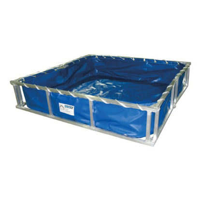 Husky Portable Decontamination Pools 3'X3'X1' 22 OZ