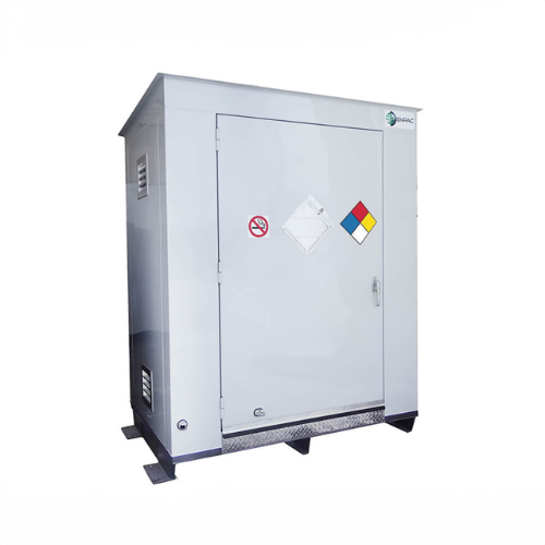 ENPAC 5' x 5' x 9'H Hazmat Storage Building Non-Combustible (MPN: 9504-WH)
