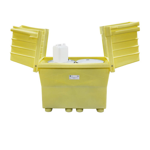 ENPAC Poly Safety Pack XL Outdoor Drum Storage, (MPN:2077-YE )