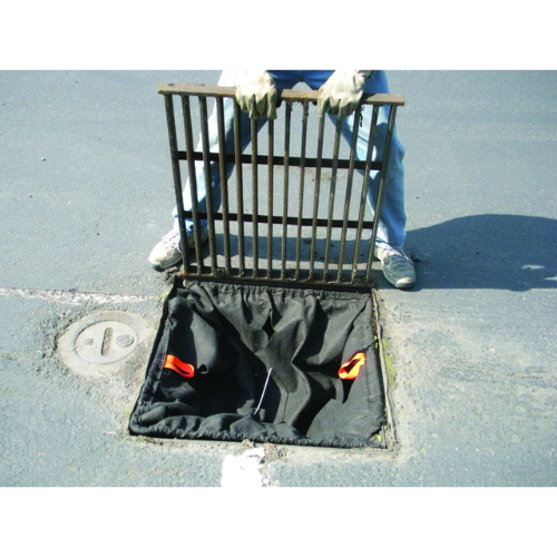 ENPAC Rectangular, Bag Style Storm Sentinel® Catch Basin Insert, Adjustable, No Overflow, 16"x20" to 28"x36", Bag Style (MPN: 4348-NO)