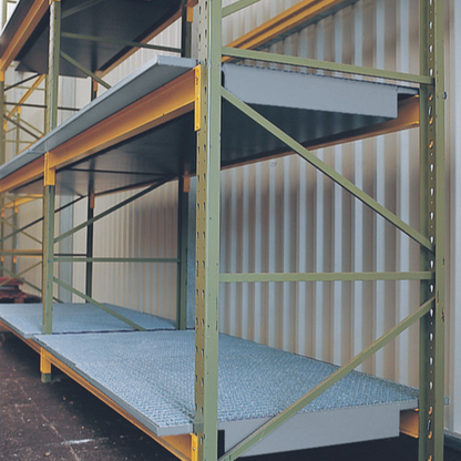 ENPAC Steel Steel Pallet Rack Sump Insert for Racks 108" x 42",   (MPN:9170-BU)