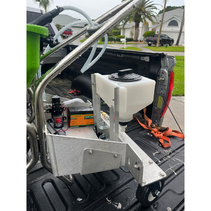 1 Gallon Custom Roto-Mold Rectangular Plastic Cone Bottom Tank (MPN 1 RCT)