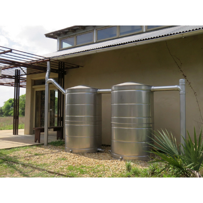 Texas Metal Tanks 1630 Gallon Stainless Steel Water Storage Cistern (MPN: TM-MT1630S-WS)