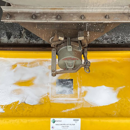 ENPAC Railcar Pellet Pal Berm with Resin Filter- 4'x4'x3" (MPN: 5760-YE-RRPW)