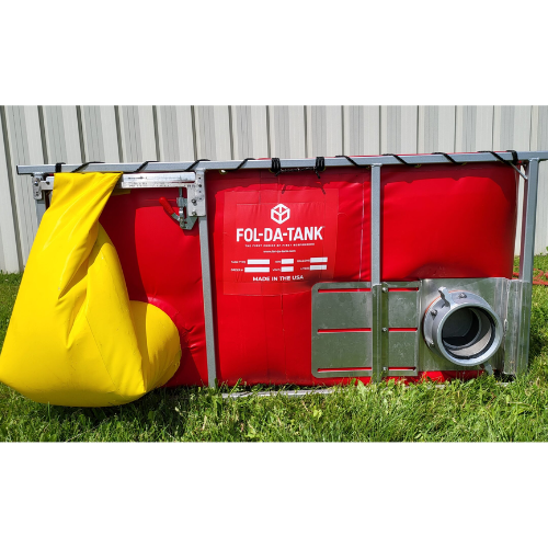 4000 Gallon/ 15000 Liter Fol-Da-Tank Portable Folding Frame Tank (MPN: FDT-4000/15000)