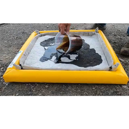 ENPAC 4'x4'x3" Filter Spill Pad, (MPN: 5607-YE)
