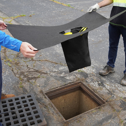 ENPAC Frameless, Cone Style Storm Sentinel® Catch Basin Insert, With Oil-Absorbing Packet, 60" X 60" (MPN: 4326-IB)