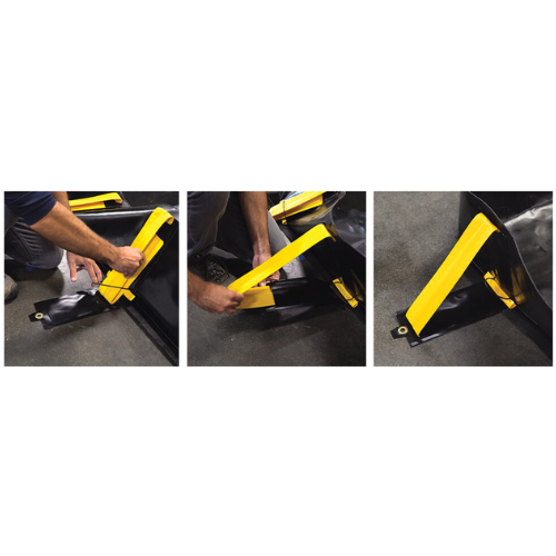 ENPAC 16'x16'x1' Stinger Snap-Up Collapsible Spill Berm (MPN: 48-16161-BK-SU)