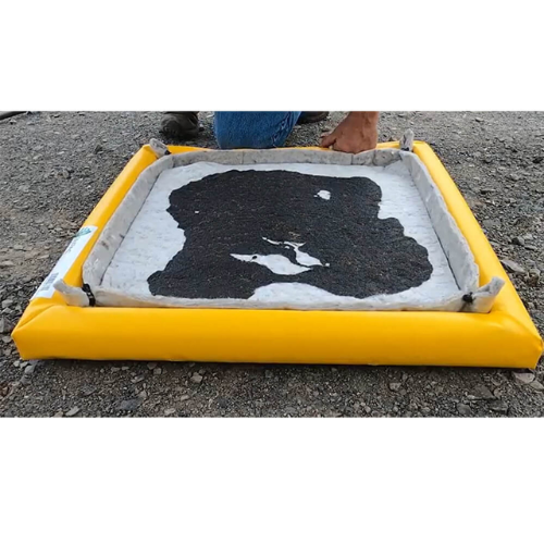 ENPAC 4'x4'x3" Filter Spill Pad, (MPN: 5607-YE)