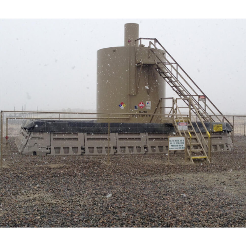 ENPAC Stinger PolyBerm 10K, Fuel Tank System, Tan - 21'x21'x4' (MPN: 45-21214-PB-L)