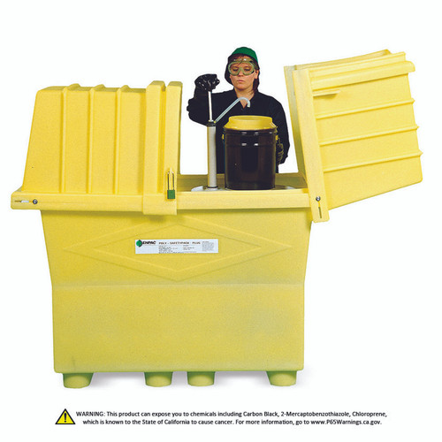 ENPAC Poly Safety Pack XL Outdoor Drum Storage, (MPN:2077-YE )