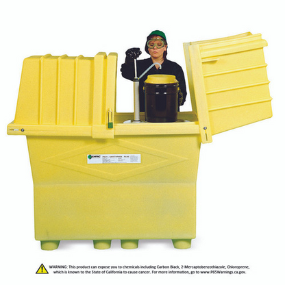 ENPAC Poly Safety Pack XL Outdoor Drum Storage, (MPN:2077-YE )