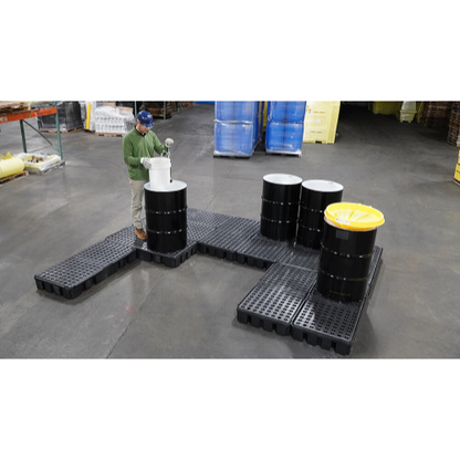 Enpac 6 Drum Low-Profile Spill Pallet (MPN: 5115-BD)