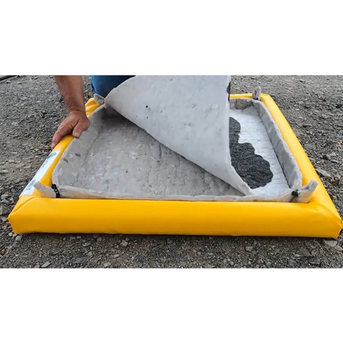 ENPAC 4'x4'x3" Filter Spill Pad, (MPN: 5607-YE)