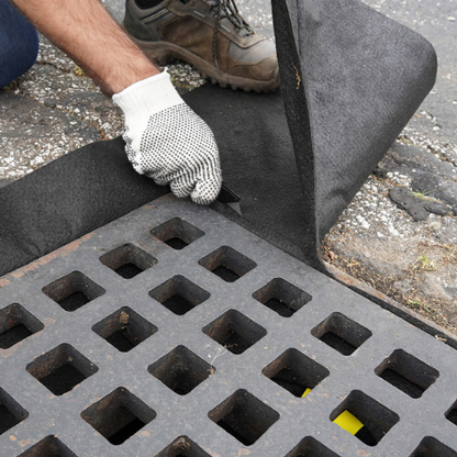 ENPAC Frameless, Cone Style Storm Sentinel® Catch Basin Insert, With Oil-Absorbing Packet, Box of 10, (MPN: 4320-IB-BX)