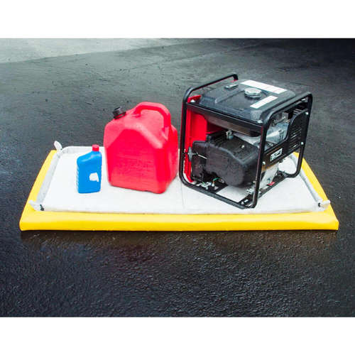 ENPAC 4'x4'x3" Filter Spill Pad, (MPN: 5607-YE)