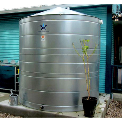 Texas Metal Tanks 2015 Gallon Galvanized Water Storage Cistern (MPN: TM-MT2500G-RW)