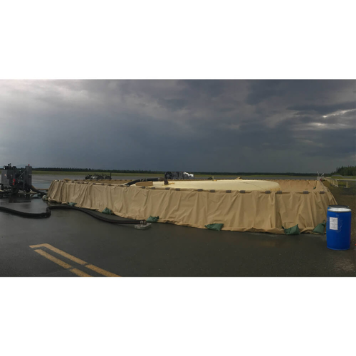 ENPAC Stinger PolyBerm 10K, Fuel Tank System, Tan - 21'x21'x4' (MPN: 45-21214-PB-L)
