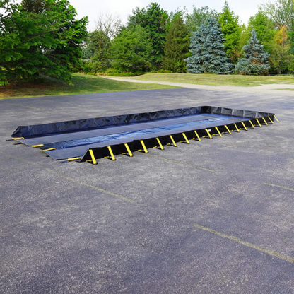 ENPAC 10'x20'x1' Stinger Snap-Up Collapsible Spill Berm (MPN: 48-10201-BK-SU)