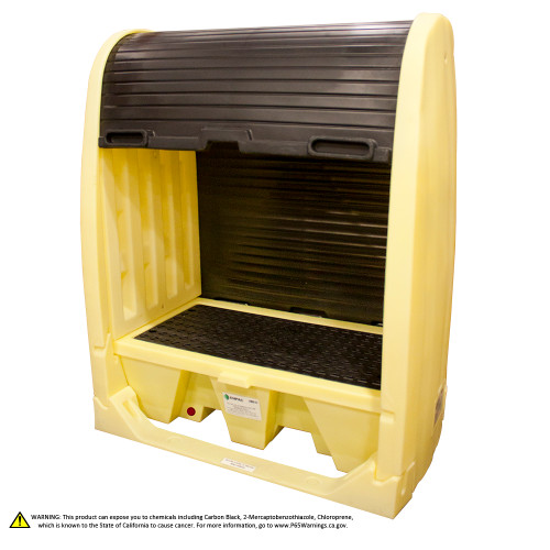 Enpac 2 Drum Roll-Top Hardcover Spill Pallet (MPN: 4062-YE)