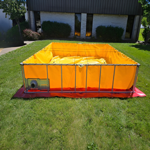 2100 Gallon Frame Tank Ground Cover Fol-Da-Tank (MPN: FDTGC-2100)