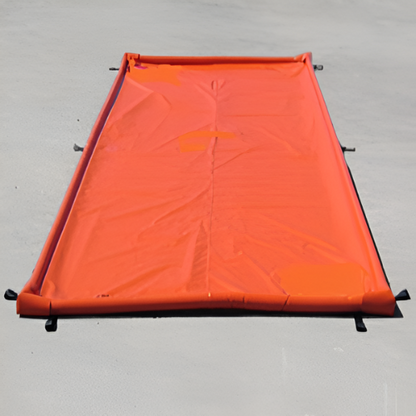 2400 Gallon Decon Berms Continuous Air Chamber Fol-Da-Tank Dam Series (MPN: FDD-GA-2400)