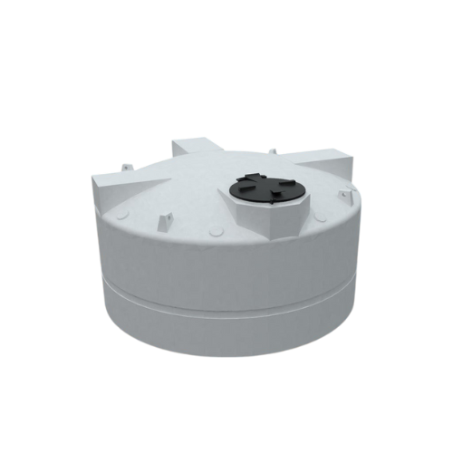 1100 Gallon Custom Roto-Mold Enclosed Double Wall Vertical Tank (MPN 1100 VTEXL)