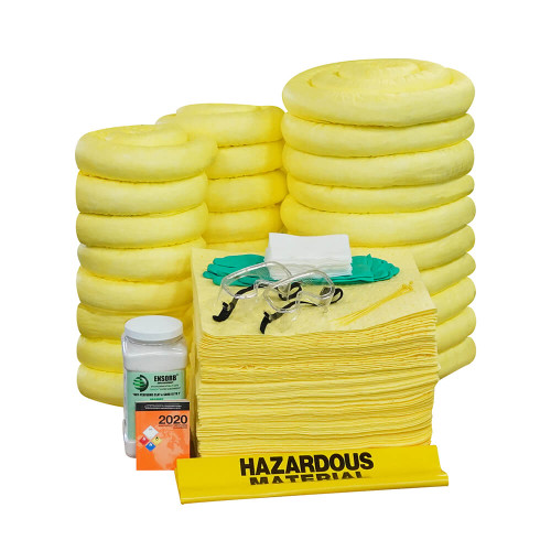 ENPAC 95-Gallon Wheeled Spill Kit, Refill, Aggressive (MPN: 1398-RF)