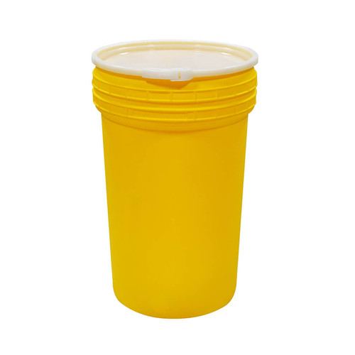 Enpac 55-Gallon Nestable Drum, Lab Pack with Plastic Lever-Lock (MPN: 1255-YE)