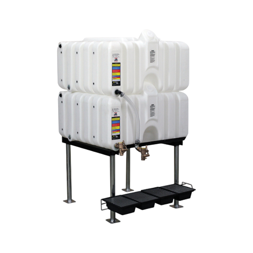 80/80 Gallon Rhino Tuff Tanks Gravity Feed System No Valve (MPN: RTT-6330-NV)